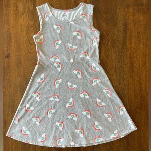 Girls rainbow dress
